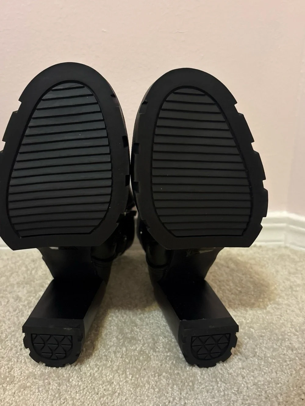 Azalea Wang Glasgow Booties in Black